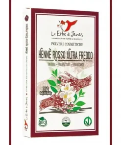 Hennè Rosso Ultra Freddo Bio – Le Erbe di Janas
