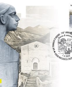 CARTOLINA FILATELICA ITALIA 2024 NUOVA “SAN TOMMASO D’AQUINO “€5,00