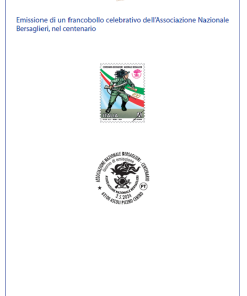 BOLLETTINO ILLUSTRATIVO ITALIA 2024 nuovo “ASSOCIAZIONE NAZIONALE BERSAGLIERI” €14,00
