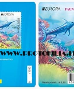 TESSERA FILATELICA ITALIA 2024 nuova “EUROPA 2024 – PESCE SPADA ” € 5,00