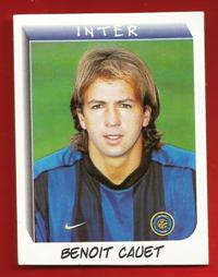FIGURINE PANINI originale anno 2000 serie A INTER B. Cauet n.109 € 1,20