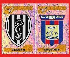 FIGURINE PANINI originale anno 2004/05  serie B  CESENA-CROTONE Scudetto n.533 € 0,80