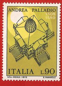 ITALY 1973  YT 1142  MNH “Andrea Palladio” €  0.20