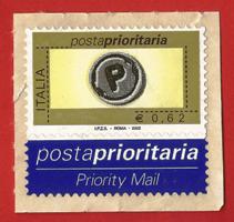 ITALIA – ITALY 2002 YT 2546 MNH ” Posta Prioritaria ” € 1.50