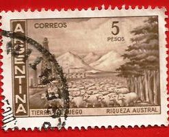 ARGENTINA 1959 YT 606 Used € 0.10