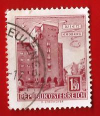 AUSTRIA 1958 YT 872A phosphorescent paper Used € 0.15