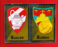 FIGURINE PANINI  originale anno 2002-03 serie C Gualdo- Gubbio  n.688 Scudetto €1.10