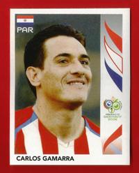 FIGURINE PANINI originale  Mondiali GERMANIA 2006  n. 118 PARAGUAY  C. Gamarra €  1,00