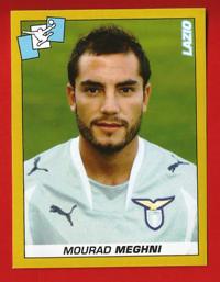 FIGURINE PANINI originale anno 2007/08  Serie A LAZIO  n.207 M. Meghni € 0.80
