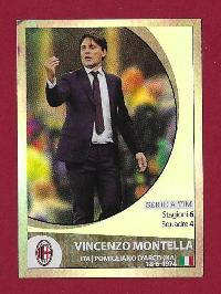 FIGURINA PANINI 2016-17 MILAN NUOVA ORIGINALE  N.340 V. MONTELLA €0.30