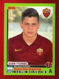 FIGURINE PANINI originale  anno 2014/15  ROMA  n.412 I. Iturbe € 0,60