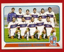 FIGURINE PANINI originale Campionato 2003-04 Serie C Sassari Torres n.659 Squadra  € 1,00