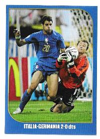FIGURINE PANINI- CAMPIONI DEL MONDO 2006 n.92  ITALIA-GERMANIA  €0.80 originale